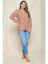 Load image into Gallery viewer, Striped Woven Shirt
