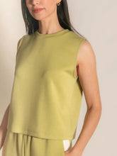 Load image into Gallery viewer, Butter Modal Round Neck Sleeveless Top
