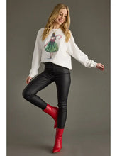 Load image into Gallery viewer, Girl with Candy Cane Sweatshirt
