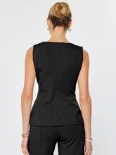 Load image into Gallery viewer, V-Neck Tailored Suit Vest
