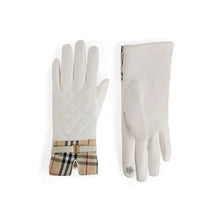 Load image into Gallery viewer, Plaid Puffer Touchscreen Gloves
