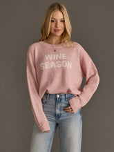 Load image into Gallery viewer, Wine Season Lightweight Sweater
