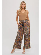 Load image into Gallery viewer, Paisley Printed Wide Pants
