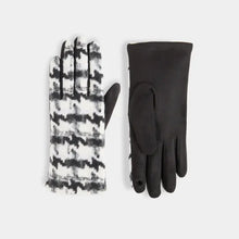 Load image into Gallery viewer, Houndstooth Touchscreen Gloves
