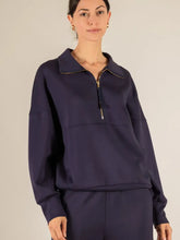 Load image into Gallery viewer, Butter Modal Zip Up Pullover
