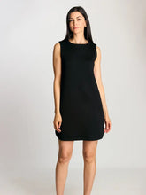 Load image into Gallery viewer, Butter Modal Round Neck Sleeveless Side Button Mini Dress
