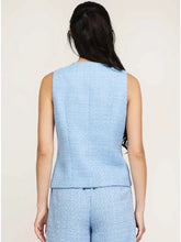 Load image into Gallery viewer, Gold Buttoned Tweed Vest
