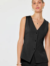 Load image into Gallery viewer, V-Neck Tailored Suit Vest
