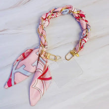 Load image into Gallery viewer, Braided Scarf Chain Purse or Phone Lanyard

