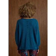 Load image into Gallery viewer, Relaxed Ciana Pullover Sweater with Lattice Back
