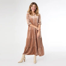 Load image into Gallery viewer, Romance Imagined Velour Dress
