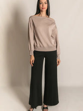 Load image into Gallery viewer, Butter Modal Boat Neck Long Sleeve Top
