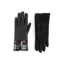 Load image into Gallery viewer, Plaid Puffer Touchscreen Gloves
