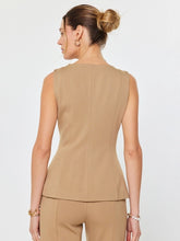 Load image into Gallery viewer, V-Neck Tailored Suit Vest
