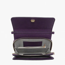 Load image into Gallery viewer, Lauryn Flapover Crossbody w/ Chain Strap
