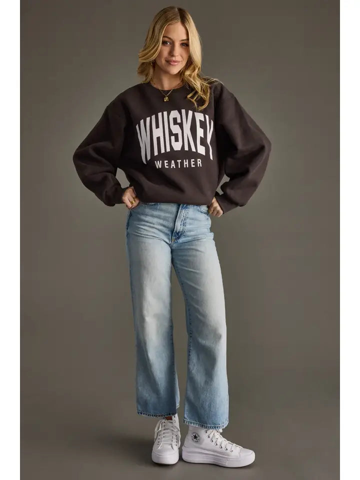 Charcoal Whiskey Weather Sweatshirt