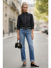 Load image into Gallery viewer, Giselle High Neck Blouse
