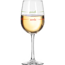 Load image into Gallery viewer, &quot;Grinch&quot; Wine Glass
