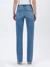 Load image into Gallery viewer, High Rise Full Length Straight Leg Jeans
