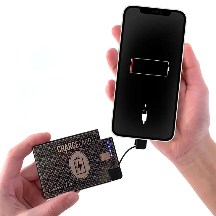 Chargecard® Ultra-Thin Credit Card Size Phone Charger