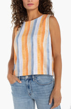 Load image into Gallery viewer, Sleeveless Shell Top W/ Button Back
