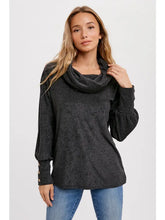 Load image into Gallery viewer, Loop Terry Cowl Neck Pullover
