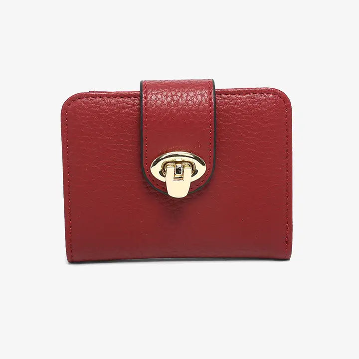 Margot Wallet w/ Twist Lock Closure