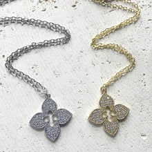 Load image into Gallery viewer, Quatrefoil Clover Designer Trendy Necklace

