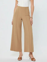 Load image into Gallery viewer, Ponte Flared Pintucked Pants
