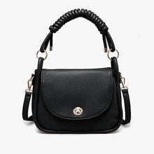 Load image into Gallery viewer, Effie Messenger Satchel Bag w/ Knotted Handle
