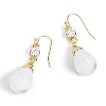 Load image into Gallery viewer, Stone Teardrop Bead Dangle
