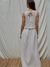 Load image into Gallery viewer, Knit Sweater Sleeveless Flare Midi Dress
