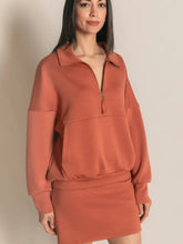 Load image into Gallery viewer, Butter Modal Zip Up Pullover
