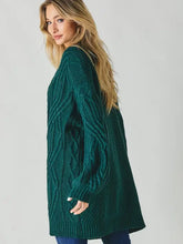 Load image into Gallery viewer, Long Sleeve Oversized Cardigan - PLUS

