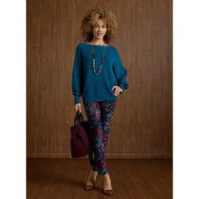 Load image into Gallery viewer, Relaxed Ciana Pullover Sweater with Lattice Back
