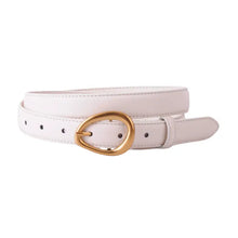 Load image into Gallery viewer, Asymmetrical Buckle Leather Belt

