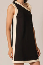 Load image into Gallery viewer, Butter Modal Contrast Tie Strap Mini Dress
