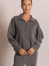 Load image into Gallery viewer, Butter Modal Zip Up Pullover
