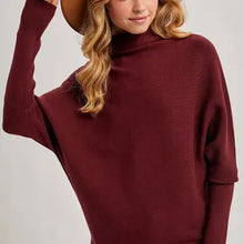 Load image into Gallery viewer, Slouch Neck Dolman Pullover
