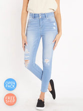 Load image into Gallery viewer, 2 Button Ankle Jeans EN
