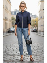 Load image into Gallery viewer, 3/4 Sleeve Zip Up Jacket
