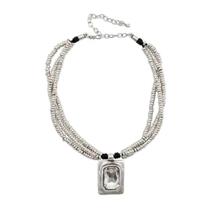 Pewter Necklace - 3169