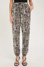 Load image into Gallery viewer, Python Print Jogger Pants
