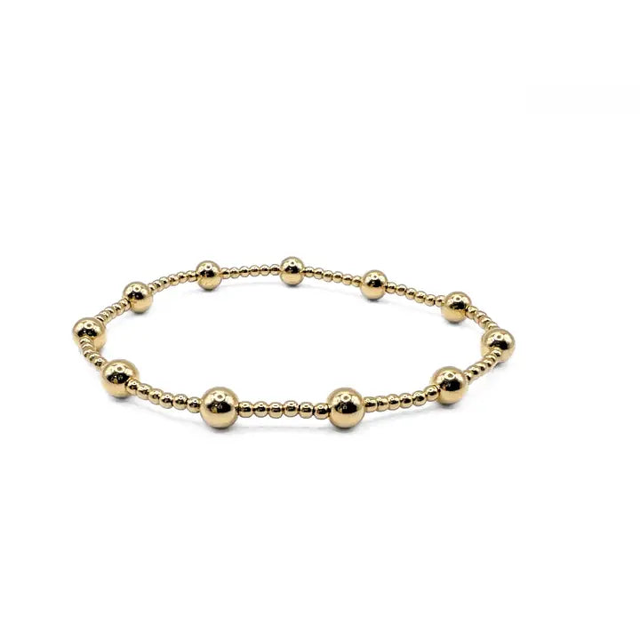 The Malibu Collection 14k Gold-Filled Beaded Bracelet