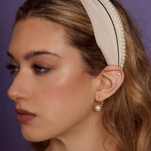 Load image into Gallery viewer, Pearl Twisted Knot Headband
