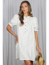 Load image into Gallery viewer, Ruffled Button Placket Dress
