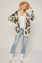Load image into Gallery viewer, Button Up Leopard Cardigan
