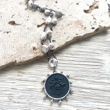 Load image into Gallery viewer, French Coin Pearl Necklace Boutique Coastal
