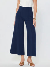Load image into Gallery viewer, Ponte Flared Pintucked Pants
