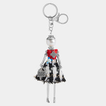 Load image into Gallery viewer, Charming Ladies Key Fob and Bag Charm
